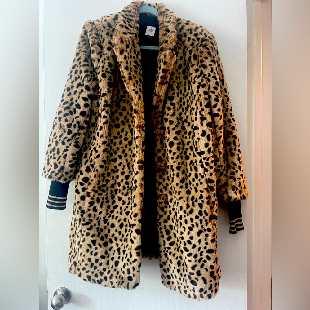 CAbi Faux fur coat